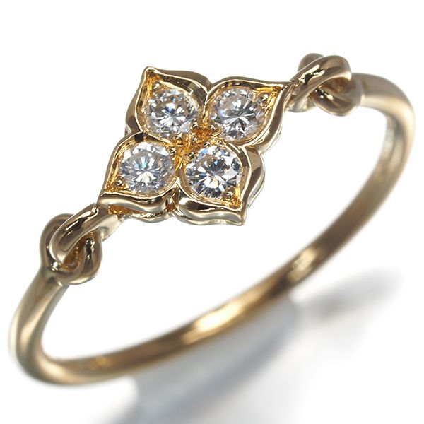 カルティエ リング ダイヤ ダイヤモンド ヒンドゥ 49号 K18YG #181845