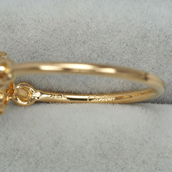 カルティエ リング ダイヤ ダイヤモンド ヒンドゥ 49号 K18YG #181845