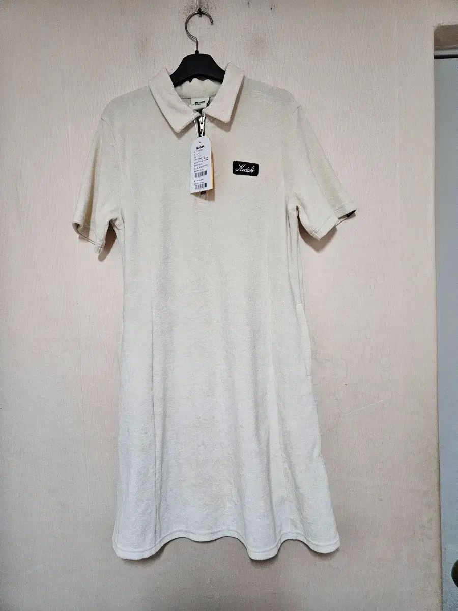 コダック テリー ポロ ワンピース アイボリー90