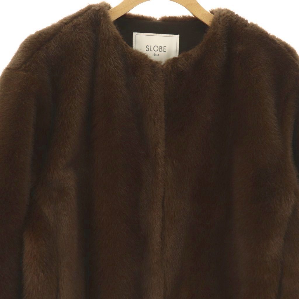 スローブ イエナ SLOBE IENA 24AW Mink Fake fur Coat コート ノー