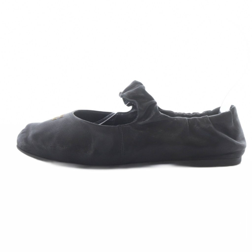 ミュウミュウ miumiu ルーシュ ナッパレザー バレリーナ バレエ