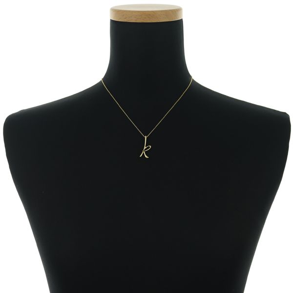 ティファニー ネックレス レター イニシャル K K18YG #176751 - メルカリ