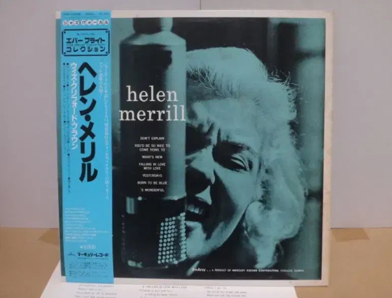 日本 LP Helen Merrill ー ヘレンズ メリル 挿入します 含め シンバル 作曲機材