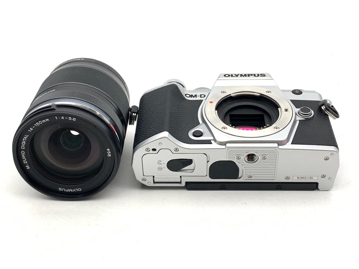  並品 オリンパス OM D E M 5 MarkIII 14 150 mm II レンズキット シルバー ミラーレス一眼 デジタルカメラ