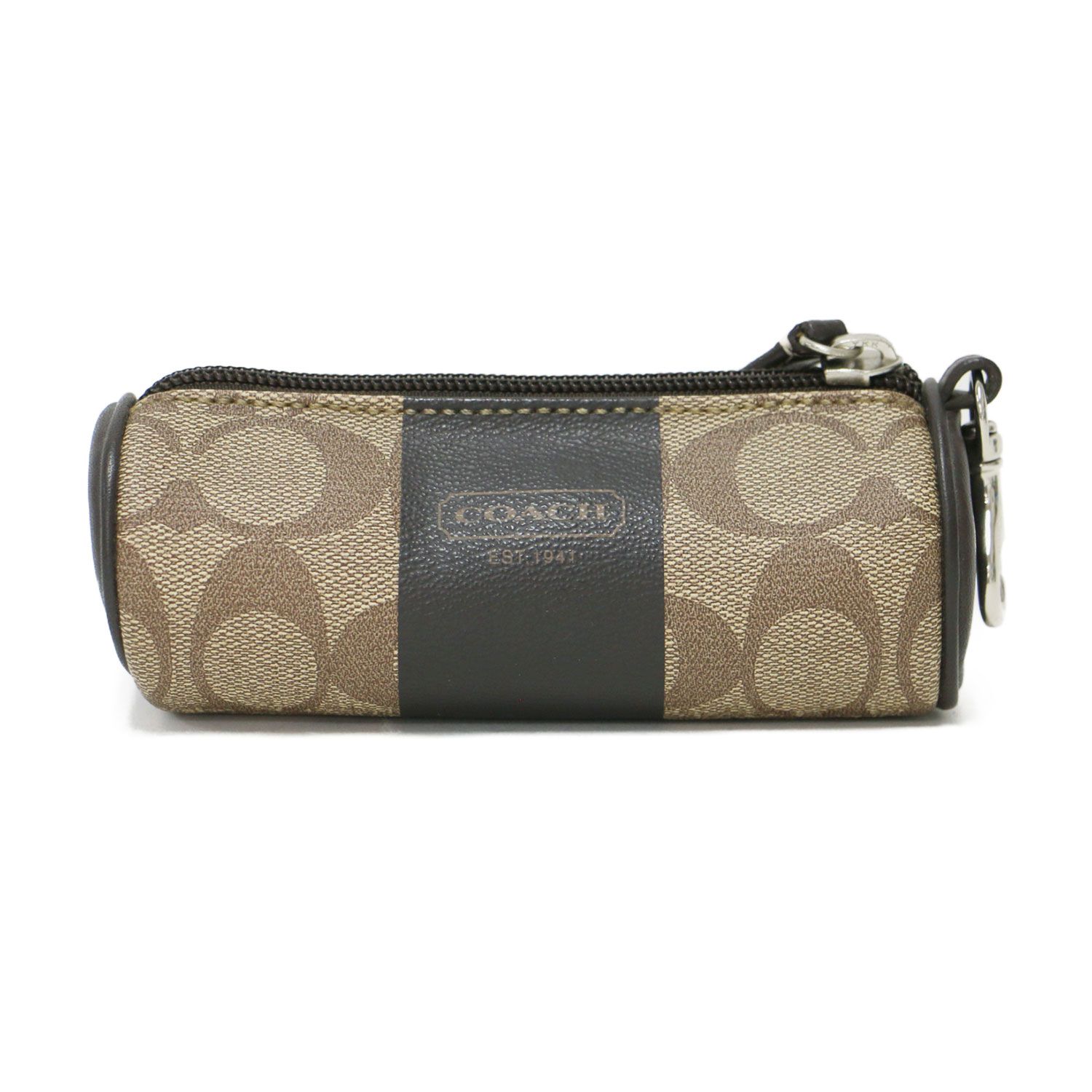 コーチ ☆ ゴルフボール レザー 金具付きポーチセット ロゴ入りボール コーチ ゴルフボール セット コーチ ☆ ゴルフボール レザー 金具付き