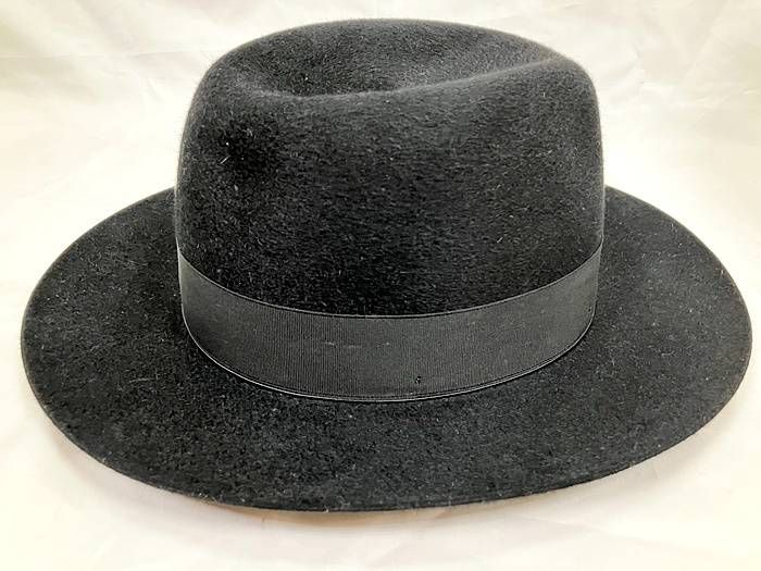 未使用】ボルサリーノ Borsalino Q.S ANELLO RASAT ラビットファー