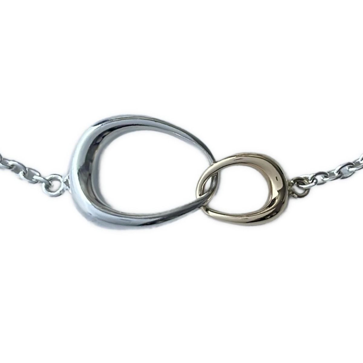 GEORG JENSEN ジョージジェンセン ブレスレット K 18 PG シルバー