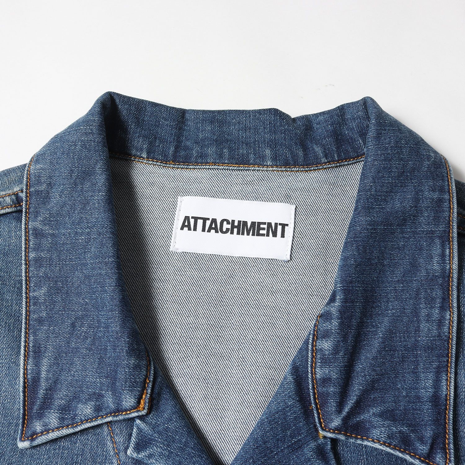 美品】ATTACHMENT アタッチメント ジャケット インディゴ サイズ:3 