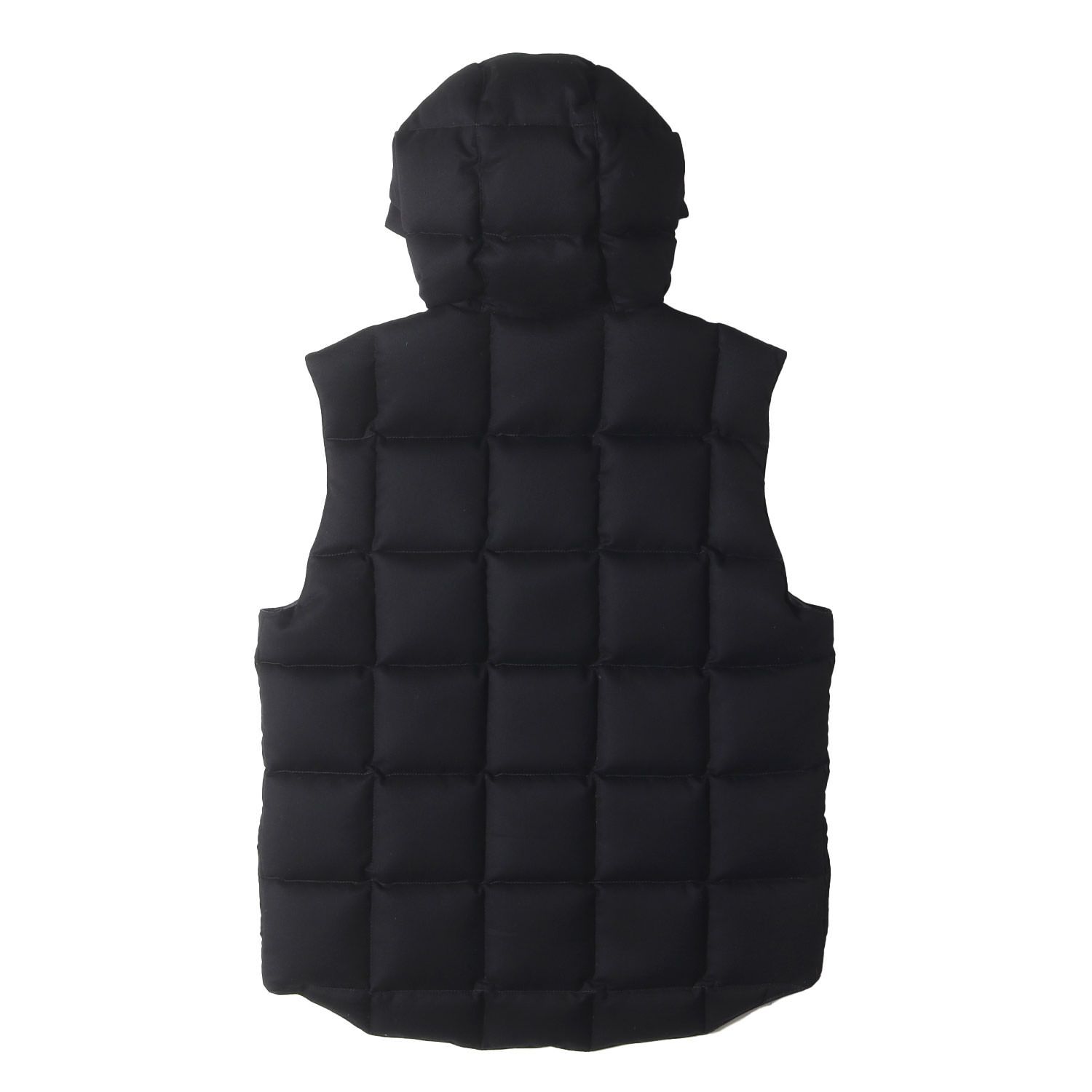 MONCLER モンクレール ベスト ブラック 黒 サイズ:1 | フーデッド