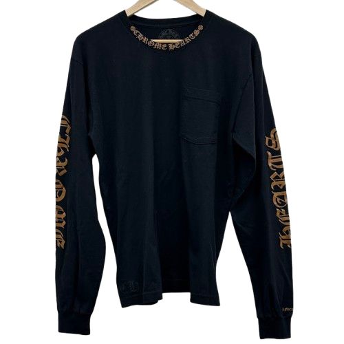 CHROME HEARTS クロムハーツ クルーネック ロンT Tシャツ ブラック