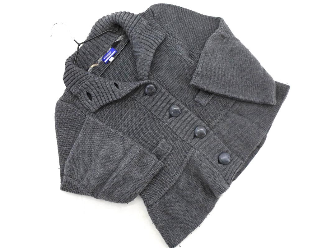 BURBERRY バーバリー BLUE LABEL ブルーレーベル ウール混 ベル