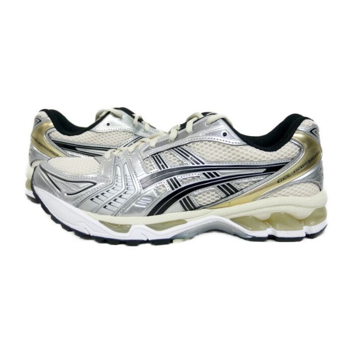  asics アシックス 正規 GEL KAYANO 14 ゲルカヤノ スニーカー -200 BIRCH PURE SILVER バーチ ピュアシルバー US 9 27 スニーカー 靴