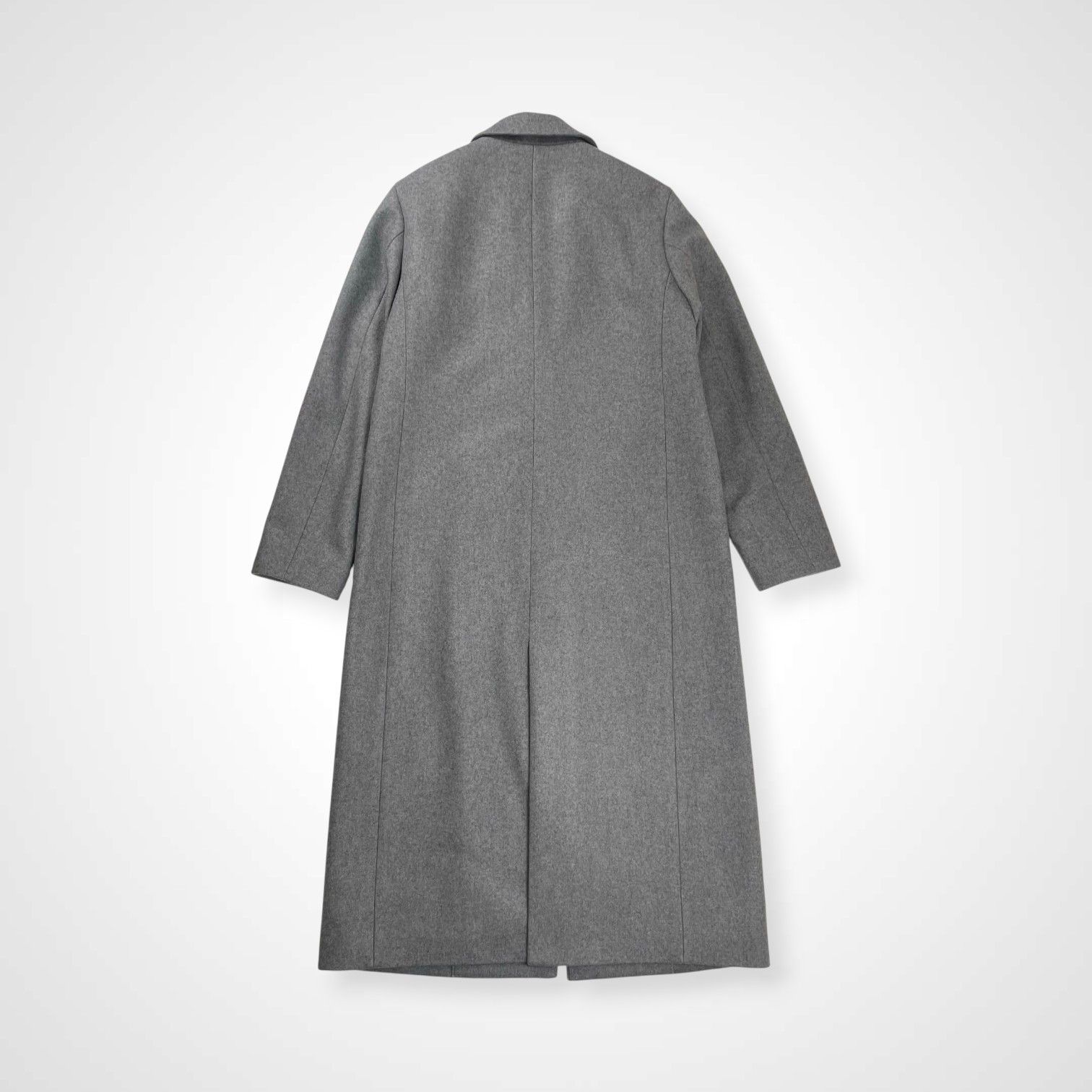 iCB アイシービー / ウールライトメルトンチェスターコート グレー
