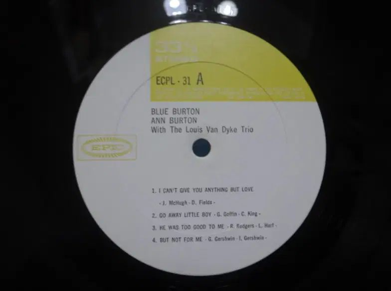 日本 LP Ann Burton Blue 1972 年 早い