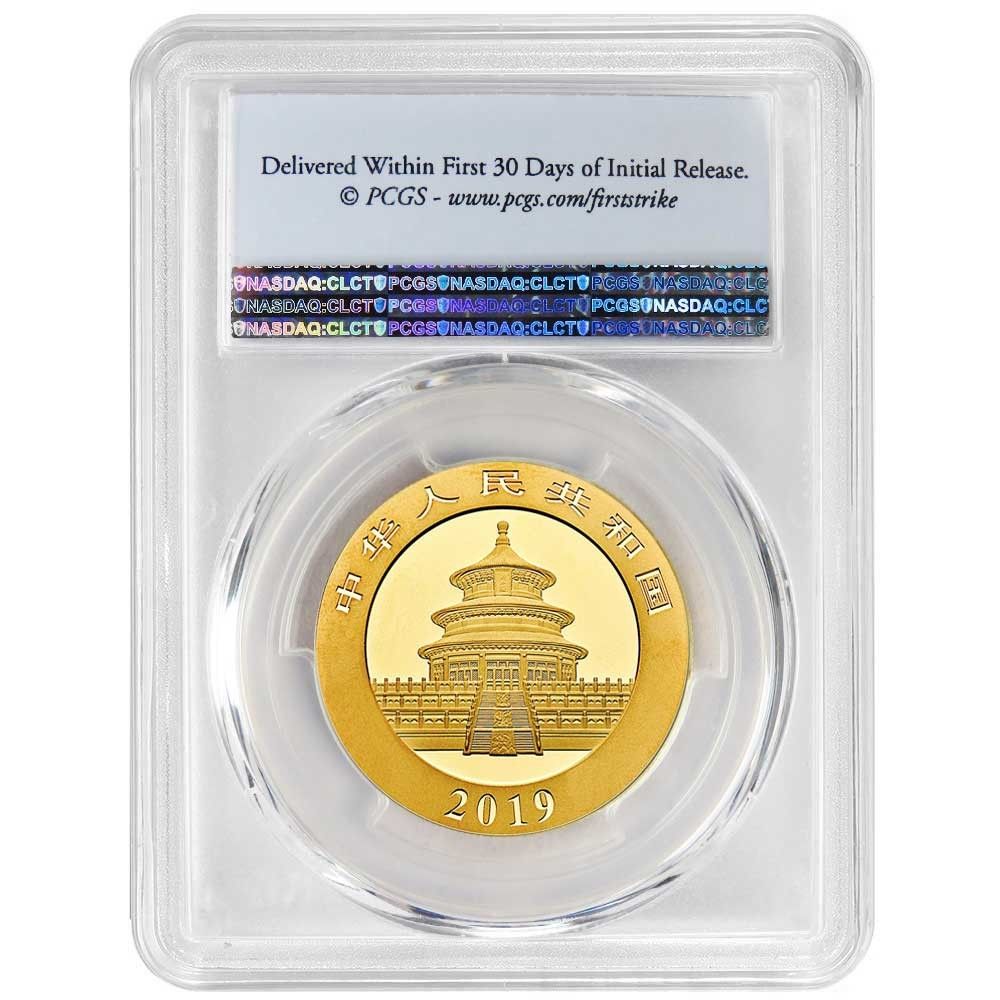 2019年 500元金貨 中国パンダ .999 30g PCGS MS70 FS - メルカリ