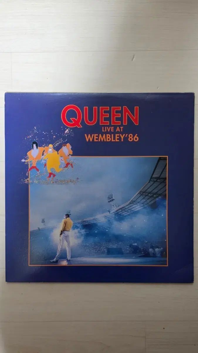 QUEEN 86 年 ウェンブリー ライブ LIVE 2 LP 早い ミントグレード