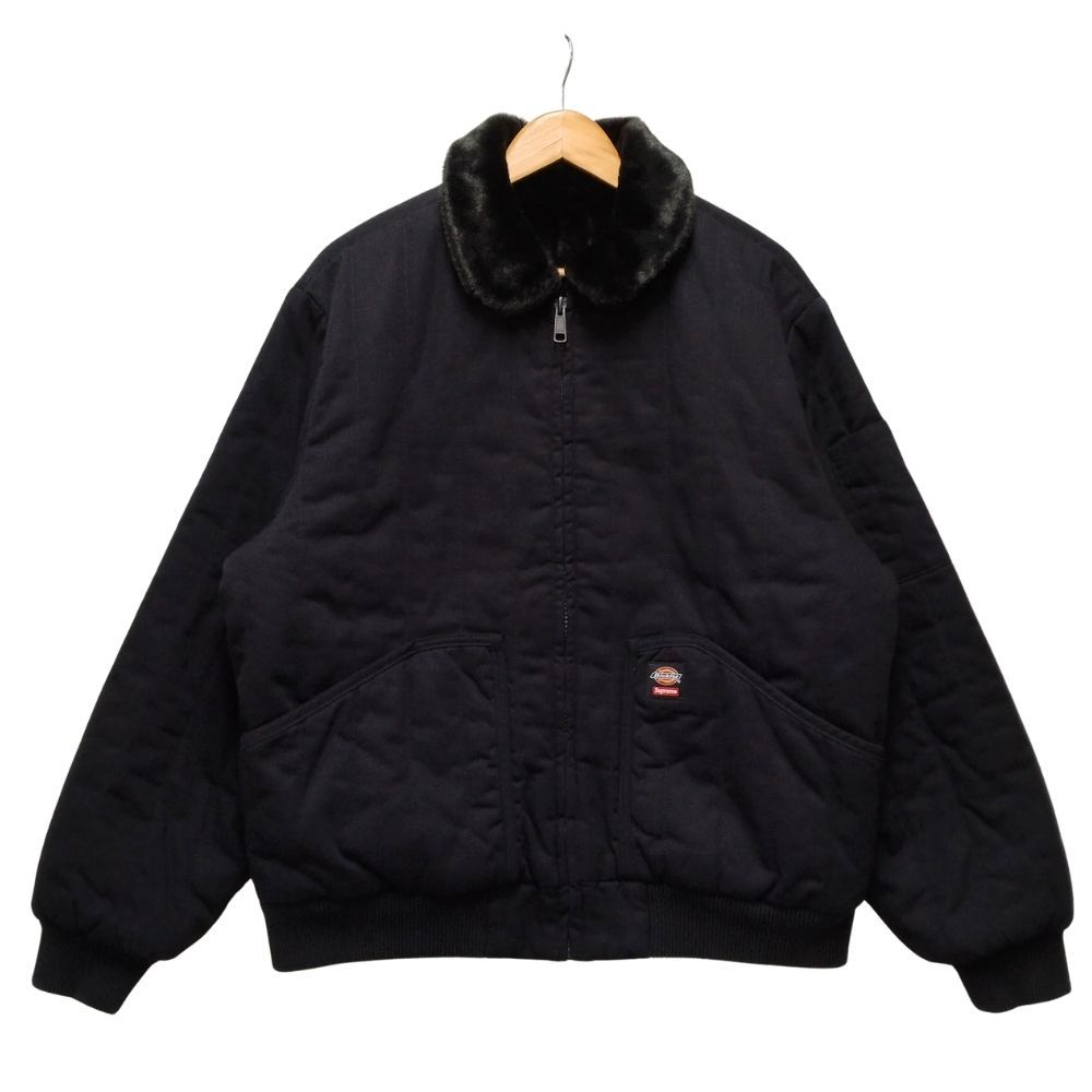 SUPREME シュプリーム 25 AW Dickies ディッキーズ Reversible Quilted Faux Fur Work Jacket リバーシブル ジャケット 53303