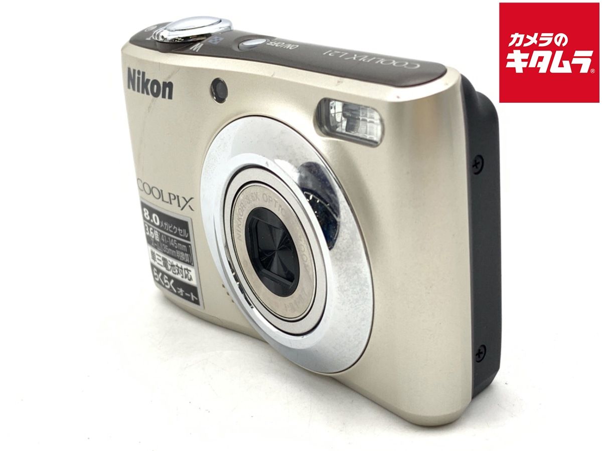 中古】 【並品】 ニコン COOLPIX L21 シルバー - メルカリ