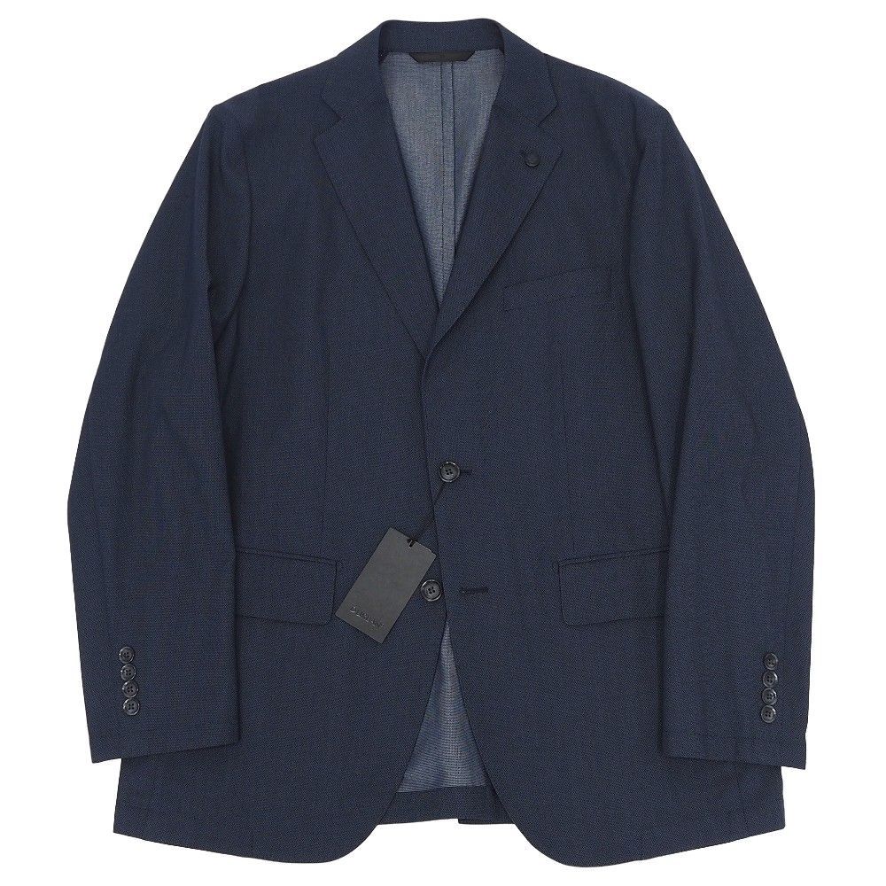 D URBAN クールドビーストレッチジャケット サイズ 50 ネイビーブルー 定価55000円 ダーバン メンズ 5 WHF L 06119 KEC 18