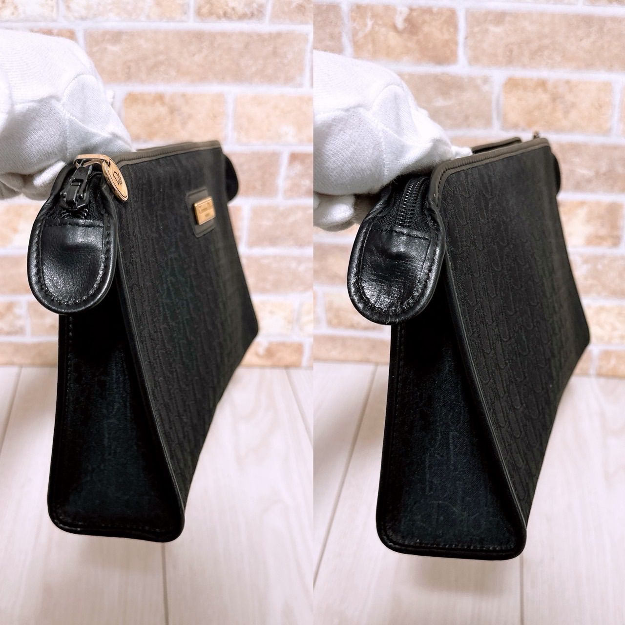 美品) Christian Dior(クリスチャンディオール)クラッチバッグ