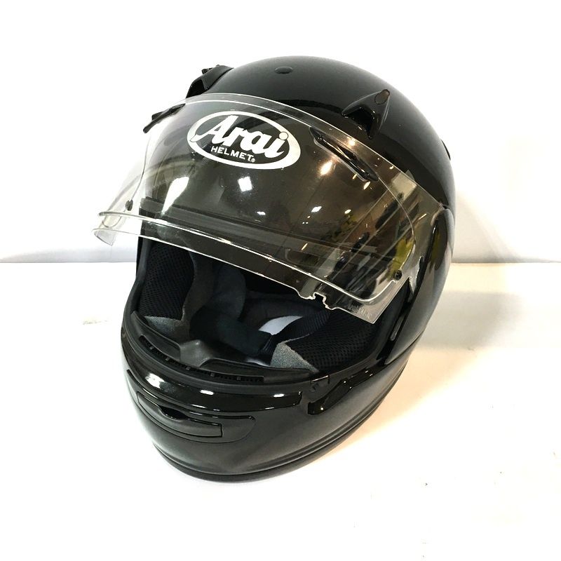 Arai アライ　QUANTUM-J ブラック　フルフェイス　MLサイズ Arai アライ Quantum-J フルフェイスヘルメット 除菌消臭済 Mサイズ