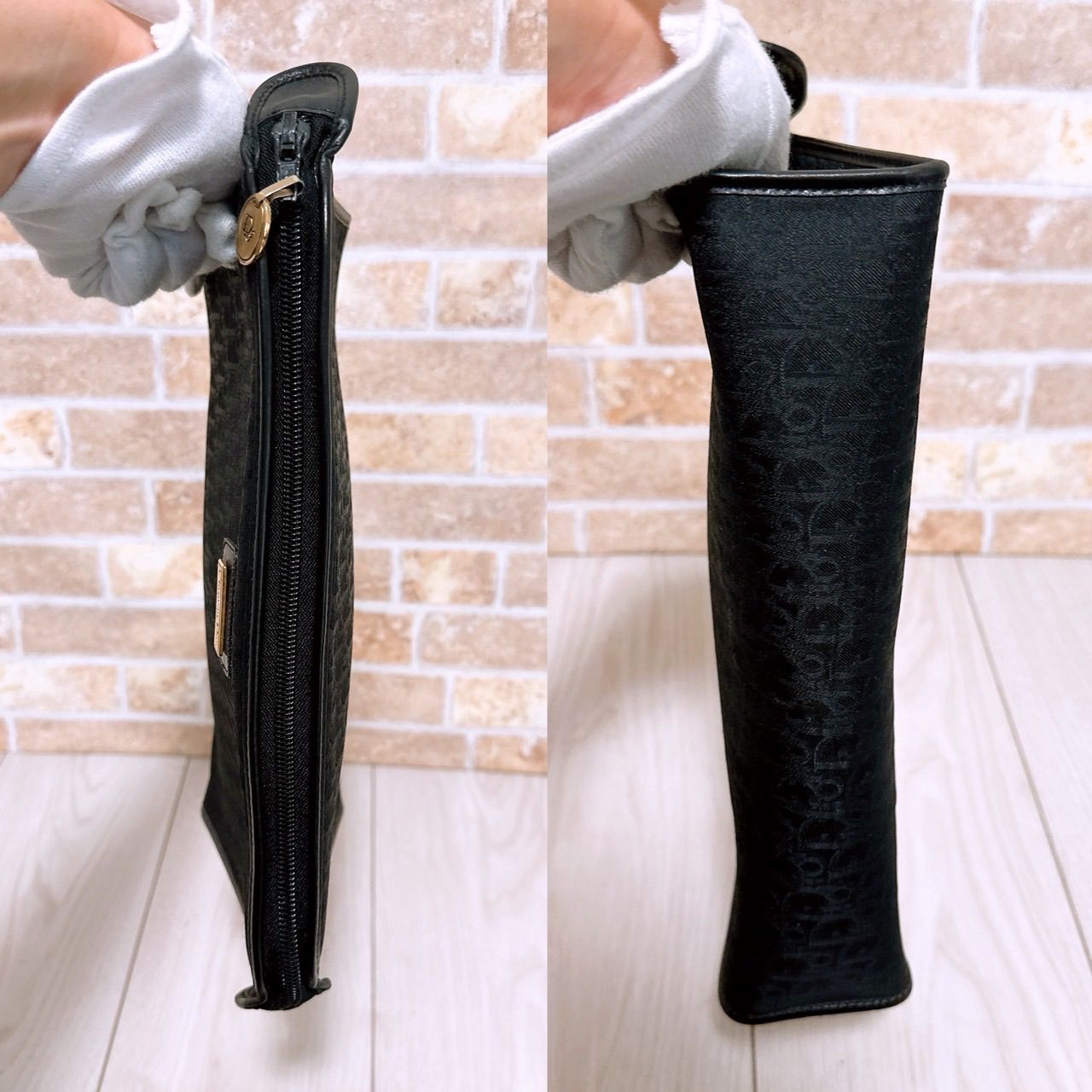 美品) Christian Dior(クリスチャンディオール)クラッチバッグ