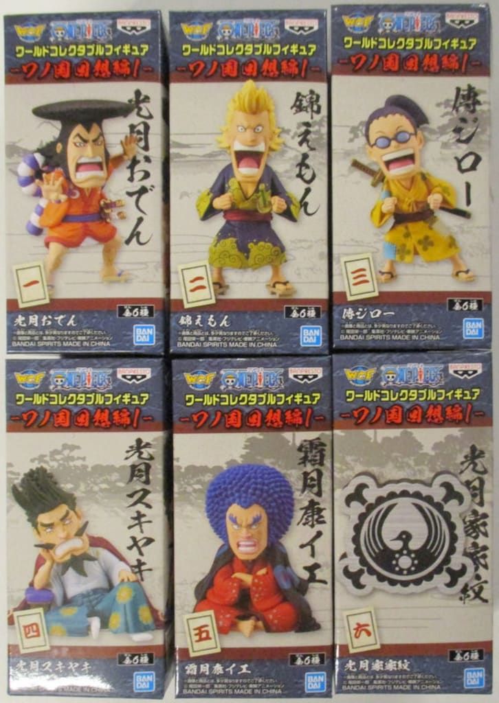 激安大特価，100%新品 BANDAI SPIRITS WCF ワンピース ワノ国回想1 全6種セット その他