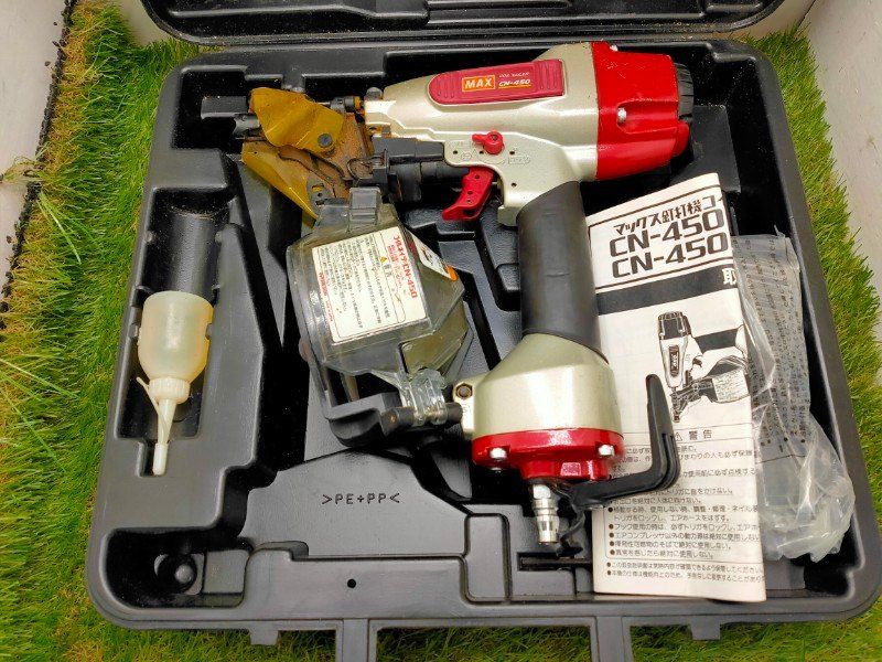 MAXマックス 常圧コイルネイラ CN 450 FP ケース付き