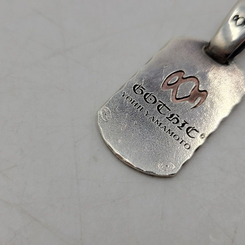 中古品】 GOTHIC YOHJI YAMAMOTO ゴシック ヨウジヤマモト DOG TAG