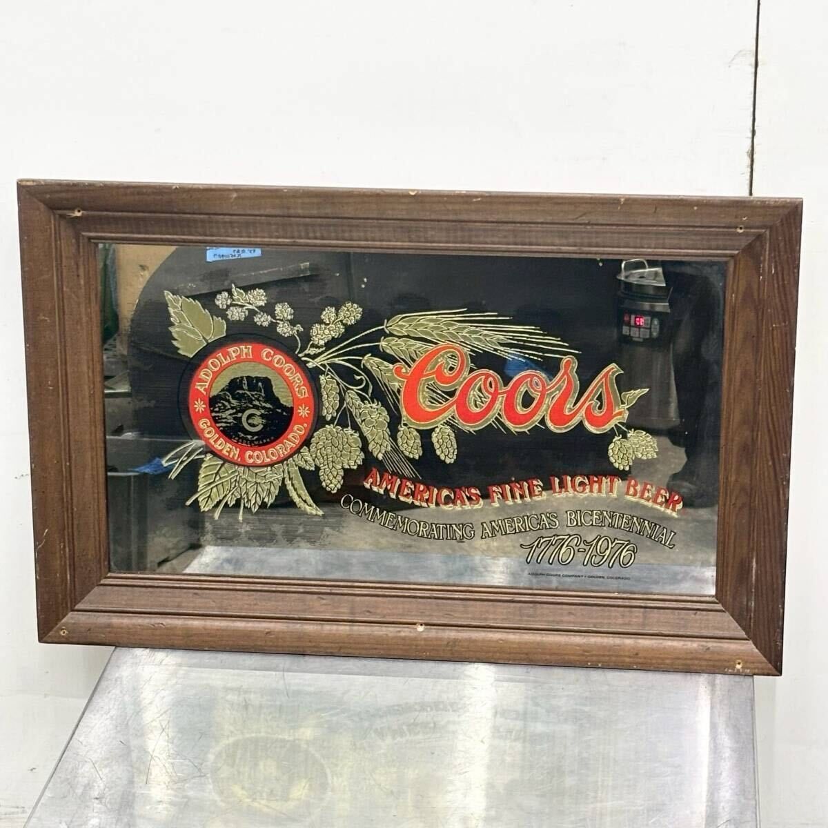 coors クアーズ　パブミラー 美術品・アンティーク・コレクション クアーズ パブミラー