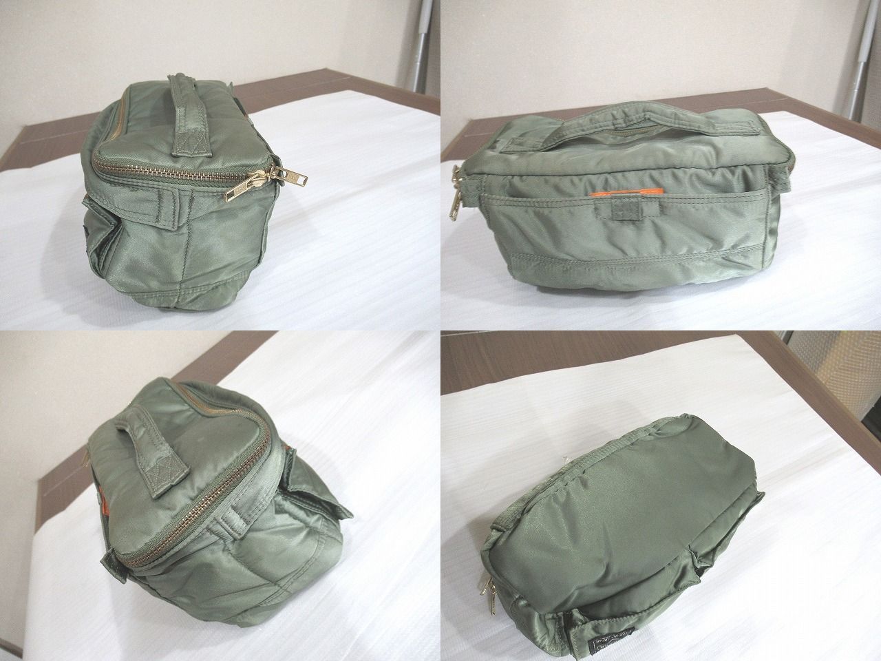 ✨極美品✨【PORTER】 吉田かばん タンカー セージグリーン ポーチ 廃盤品 極美品✨】PORTERタンカー ショルダーバッグ ポーチ セージグリーン