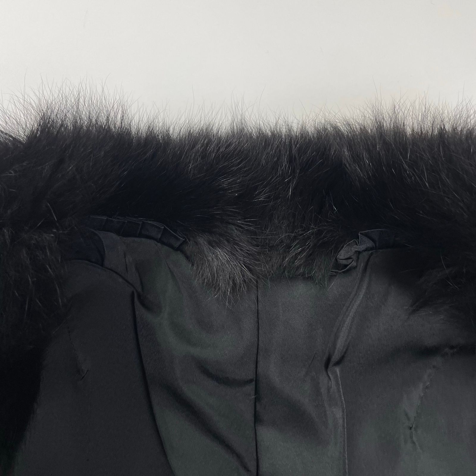 VINTAGE ヴィンテージ / VINTAGE フォックスファー コート ブラック