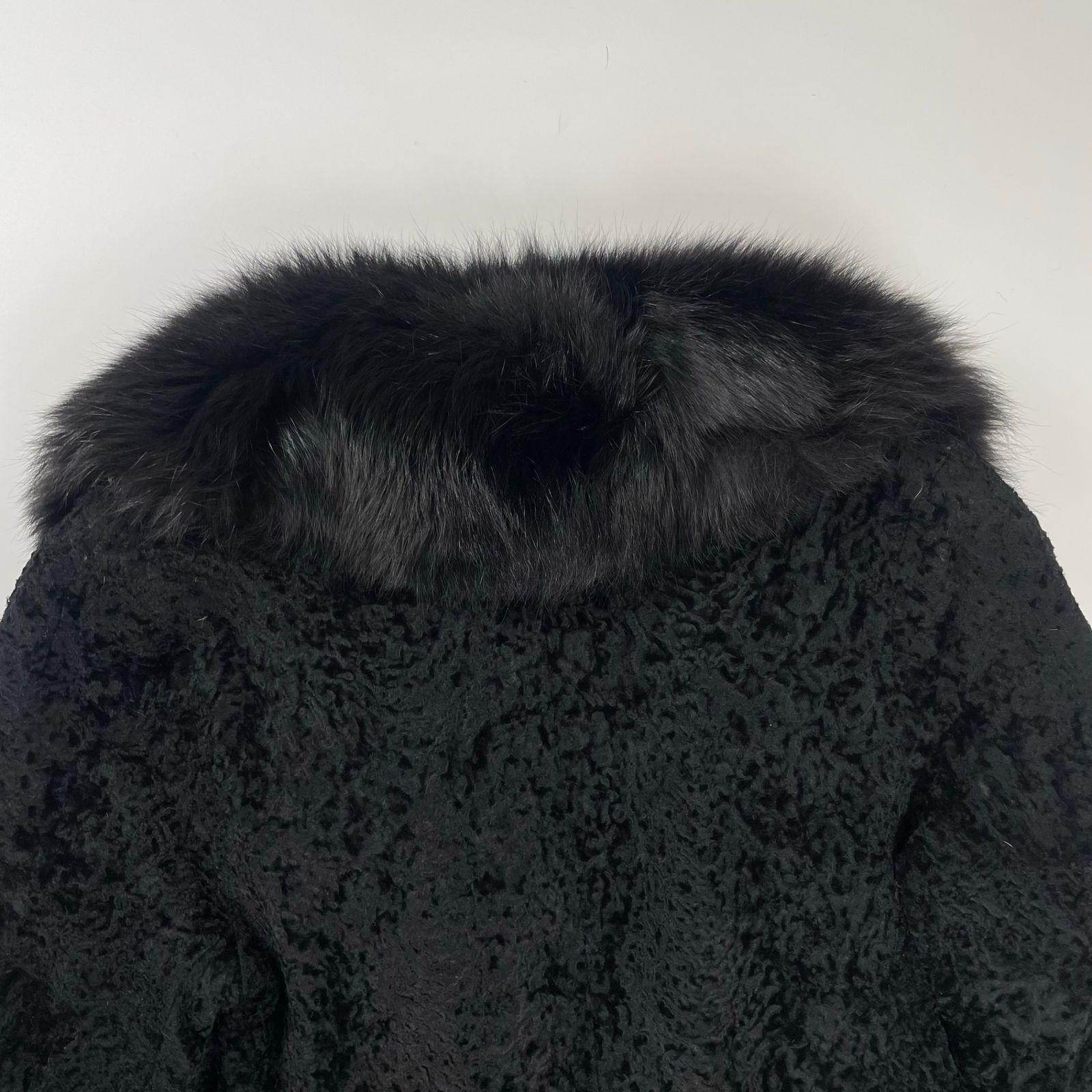 VINTAGE ヴィンテージ / VINTAGE フォックスファー コート ブラック