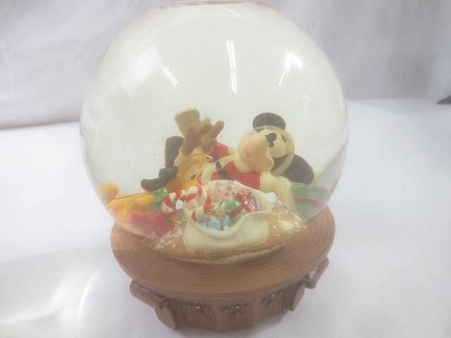 中古品 ディズニー クリスマス ファンタジー 2003 スノードーム