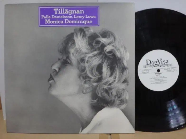 Sweden LP Monica Dominique ー 1980 年 早い