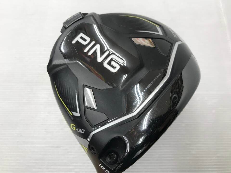 ピン G 430 MAX 10.5度 ツアーAD VR-4 Sフレックス ドライバー 最短