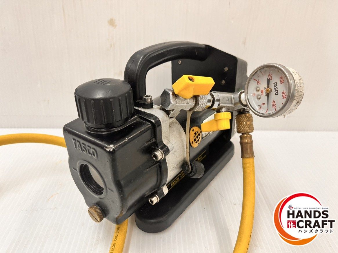 ☆タスコ TASCO 充電式真空ポンプ TA150MR 14.4V3.0Ah×2 充電器付き