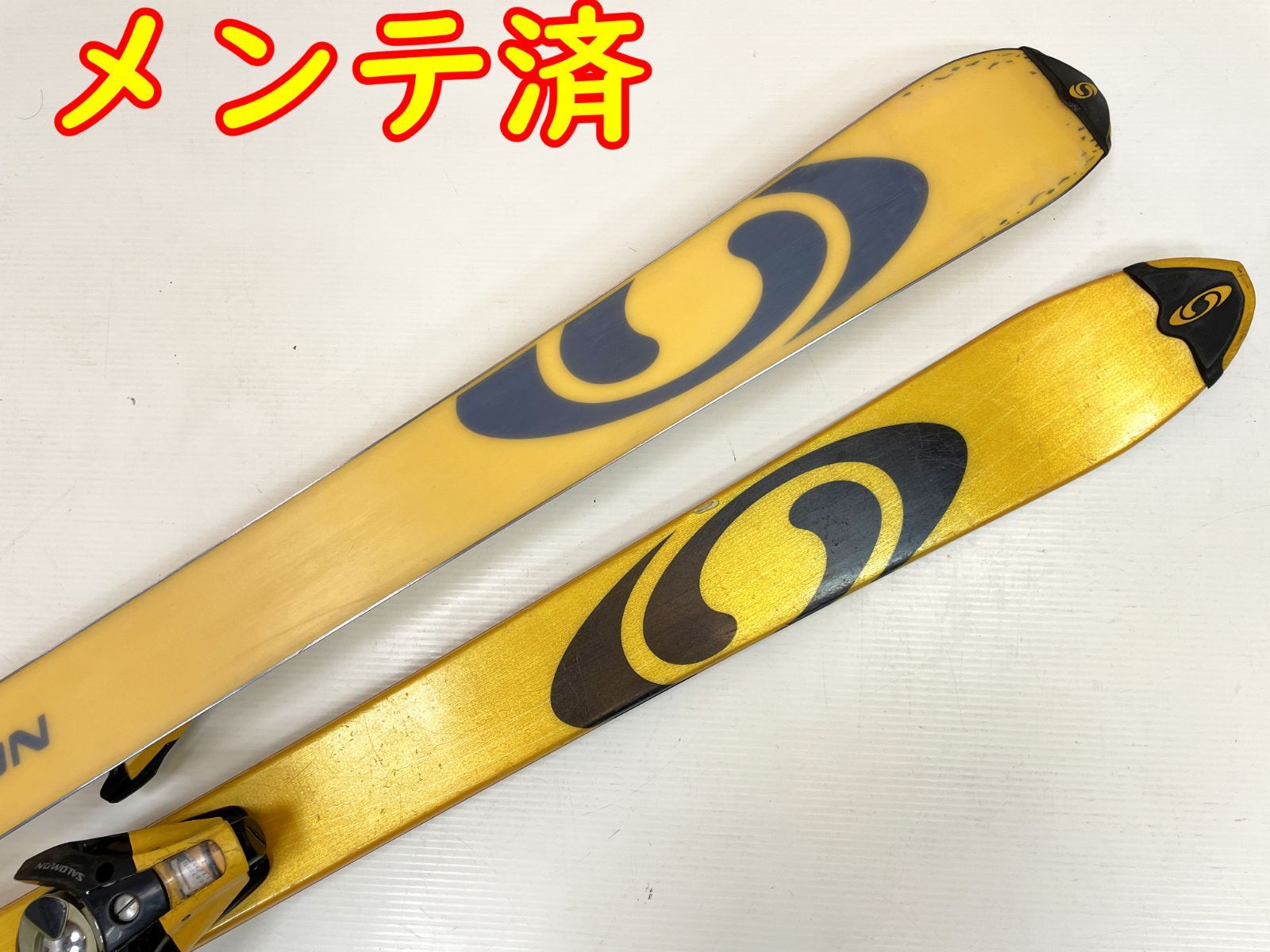 ◇メンテ済◇ スキー Salomon 1080 teneighty XSCREAM 161 cm 黄テン
