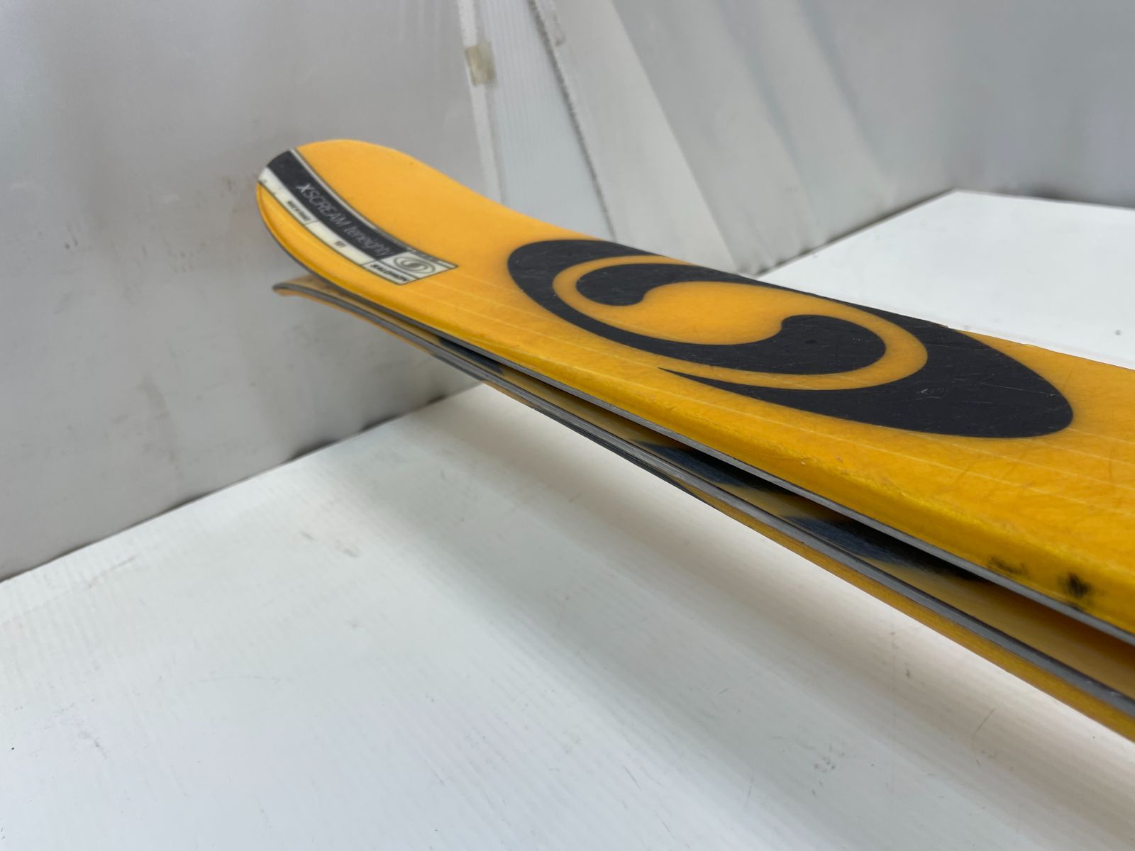 ◇メンテ済◇ スキー Salomon 1080 teneighty XSCREAM 161 cm 黄テン