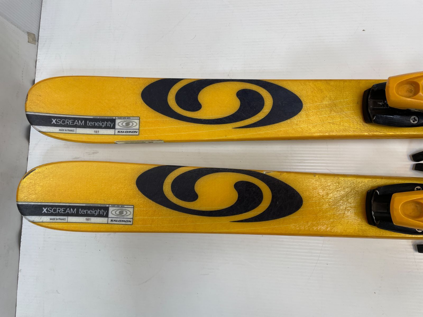 ◇メンテ済◇ スキー Salomon 1080 teneighty XSCREAM 161 cm 黄テン