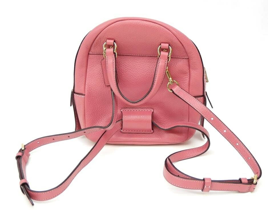 コーチ COACH アンディ リュック アウトレット F 30530 ピンク レザー