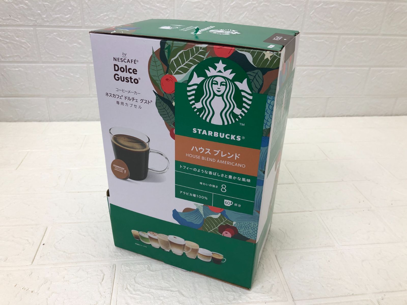Starbucks スターバックス ドルチェグスト互換 ハウスブレンド 60杯分