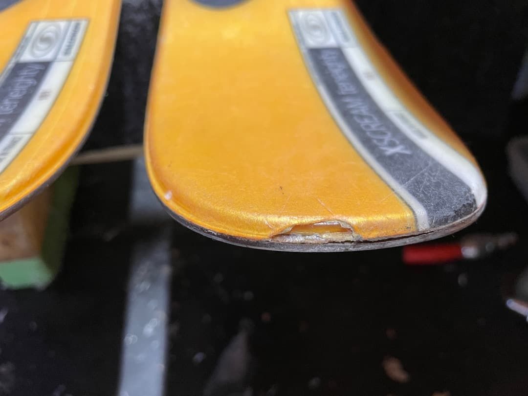 ◇メンテ済◇ スキー Salomon 1080 teneighty XSCREAM 161 cm 黄テン