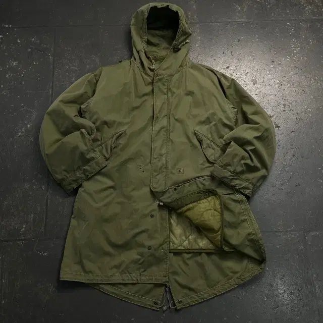 70 S ミリタリー M 65 オリジナル モッズコート ライナー含む