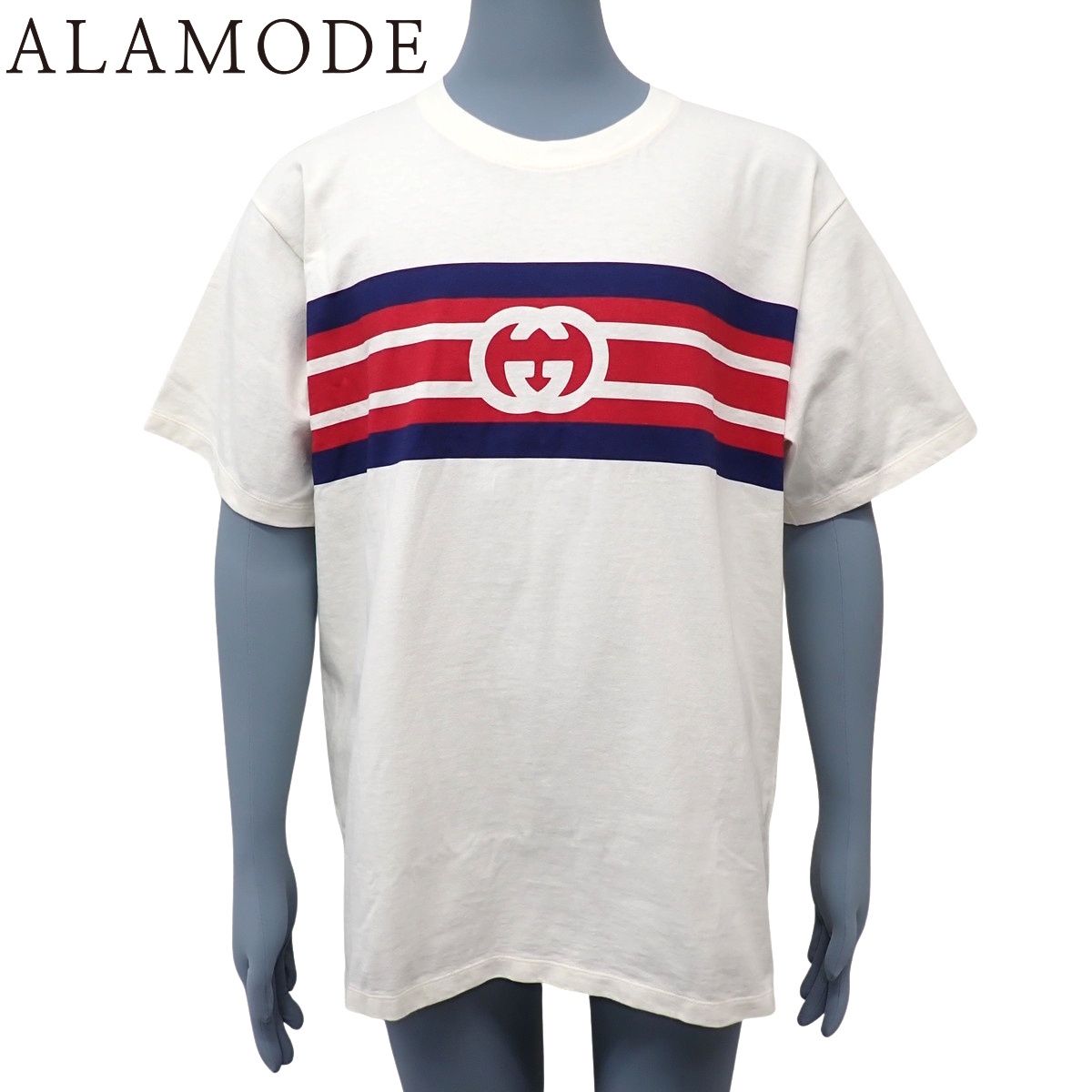 美品】グッチ☆現行 タイガー シェリーライン インターロッキング T