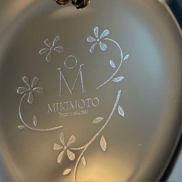 ミキモト MIKIMOTO international パール付き ゴールド花柄