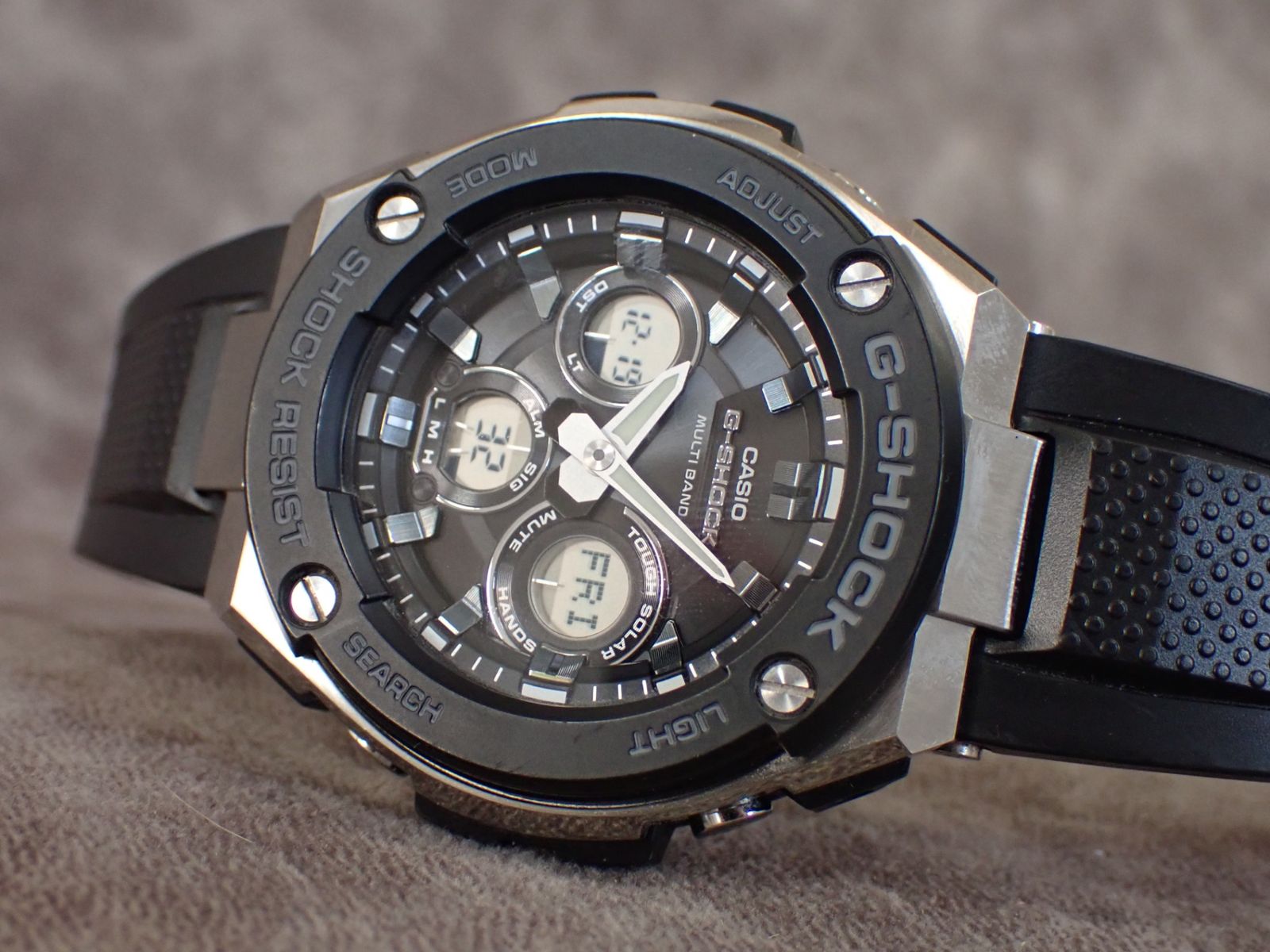 電波ソーラー メンズ腕時計