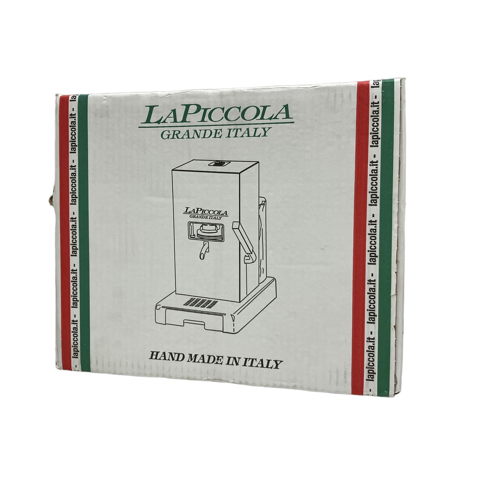 Lucaffe Piccola Silver ファミリーモデル コーヒーメーカー ポッド式 エスプレッソマシン 家電