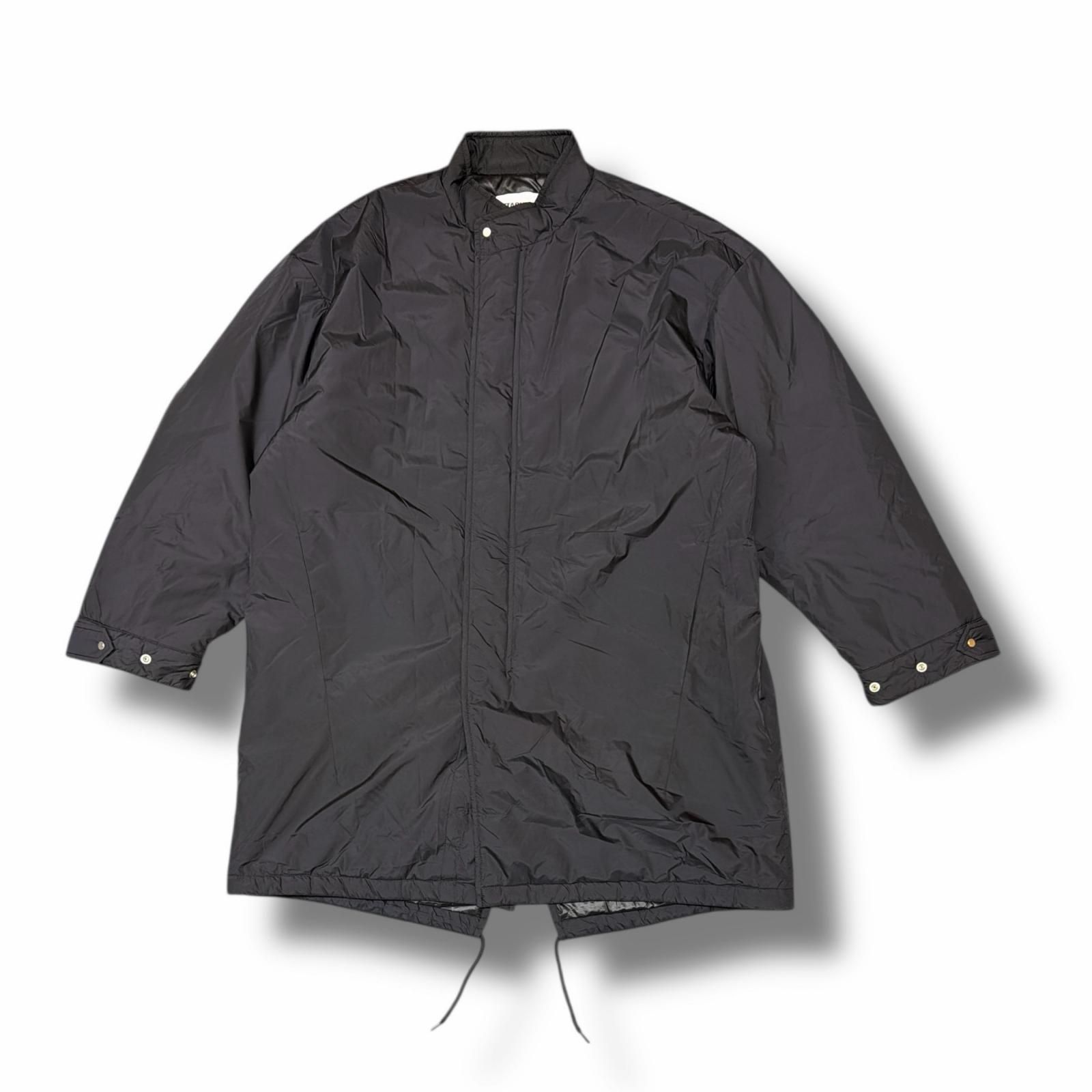 ナイロンタフタパディングコート 中綿コート アタッチメント AC 32-025 ブラック 1 5455 M