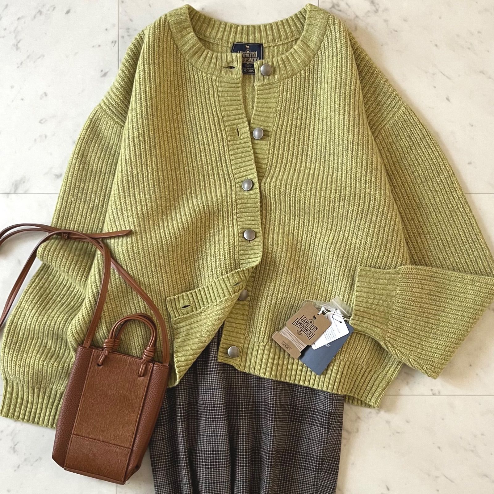 25AWタグ付未使用＊DOORS アーバンリサーチドアーズ ハミルトンウール